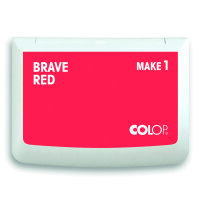 Make 1, Stempelkissen, brave red 50 x 90 mm