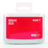 Make 1, Stempelkissen, brave red 50 x 90 mm