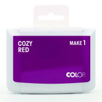 Make 1, Stempelkissen, cozy red 50 x 90 mm