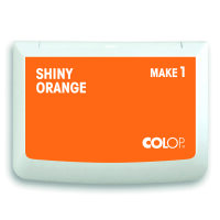 Make 1, Stempelkissen, shiny orange