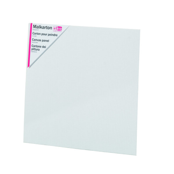 Malkarton, bespannt 30 x 30 cm / 3 mm