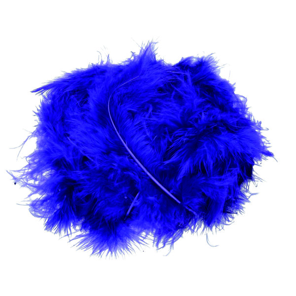 Marabufeder  lila, 2 g ~ 20 Stk.