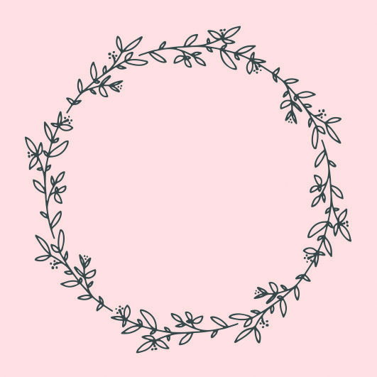 May&Berry Stempel, Kranz, nude