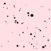 May&Berry Stempel, Punkte, nude