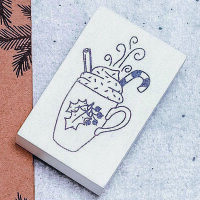 May&Berry Stempel, Weihnachtsbecher, weiß