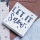 May&Berry Stempel, LET IT Snow, weiß