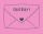 May&Berry Stempel, HOORAY!, rosa