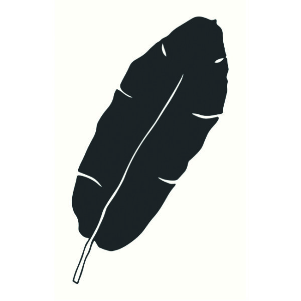 May&Berry Stempel, Feder, weiß