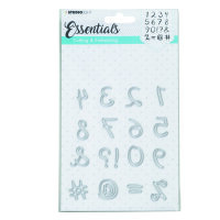 Metallschablone, Buchstaben  26 - teilig