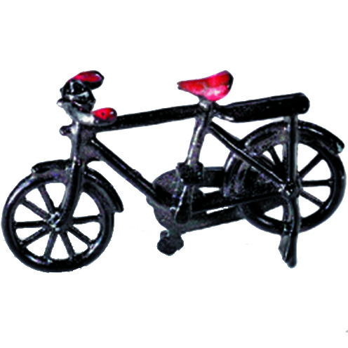 Miniatur, Fahrrad, schwarz