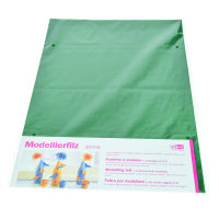 Modellierfilzplatte, für Dekorationen, grün, ~270g/m²
