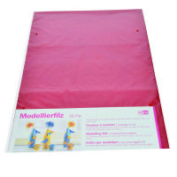 Modellierfilzplatte, für Dekorationen, rot, ~270g/m²