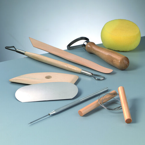 Modellierwerkzeugset, Töpfern / 8 - teilig