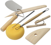 Modellierwerkzeugset, Töpfern / 8 - teilig