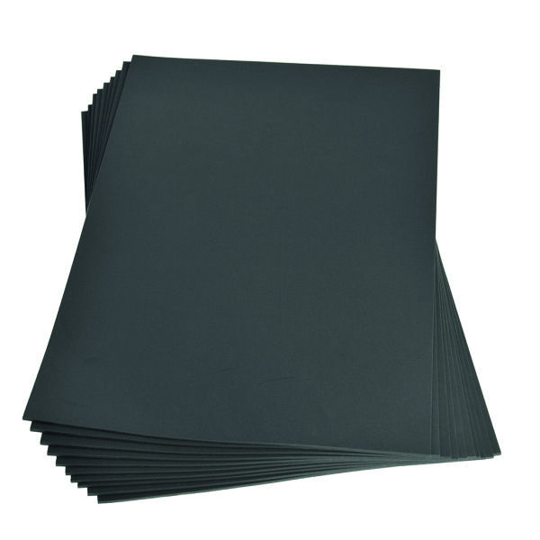 Moosgummiplatte  grau 200 x 300 x 2 mm