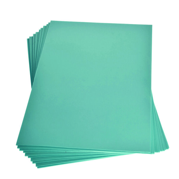 Moosgummiplatte  hellblau 200 x 300 x 2 mm
