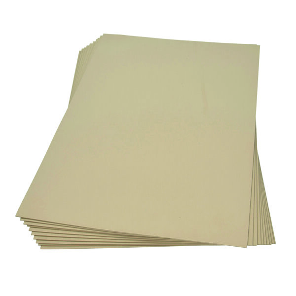 Moosgummiplatte  beige 10 St. 300 x 450 mm 2 mm
