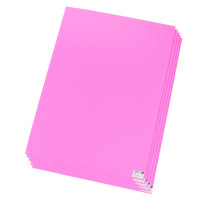 Moosgummiplatte  rosa 500 x 700 x 3 mm