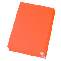 Moosgummiplatte  orange 500 x 700 x 3 mm