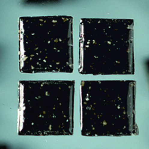 MosaixPro-Glassteine  schwarz, 10 x 10 x 4 mm 1.000 g