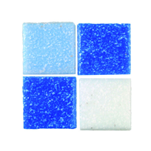 MosaixPro-Glassteine  blaumix, 10 x 10 x 4 mm 200 g