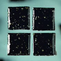 MosaixPro-Glassteine  schwarz, 10 x 10 x 4 mm 200 g