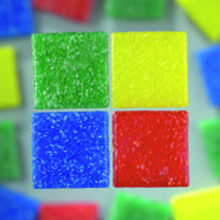 MosaixPro-Glassteine  farbig sortiert 200 g ~ 302 Stk.