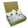NABBI® BioBeads, Set biologisch abbaubar, 10 Farben Mix, 3 x 3.000 Stk. / 3 Platten