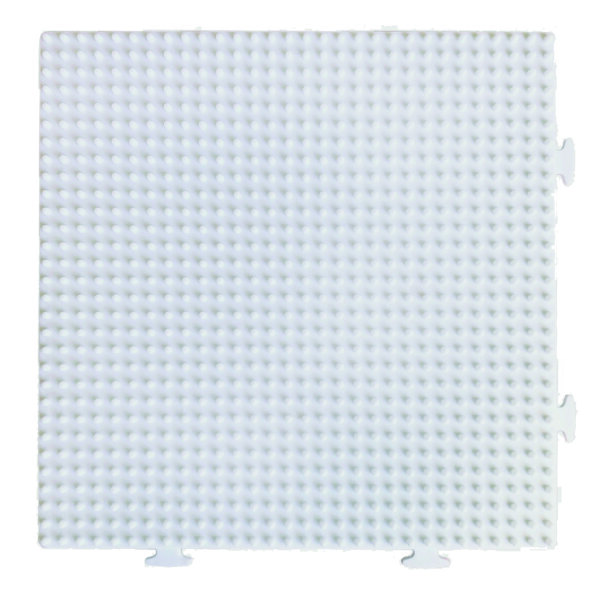 NABBI® BioBeads Legeplatte, Ansetzplatte für 900 Perlen, weiß