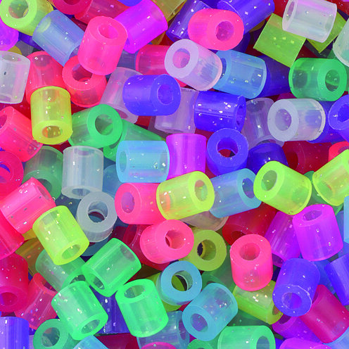 NABBI® Bügelperlen  Glitter Mix, 20.000 Stk.