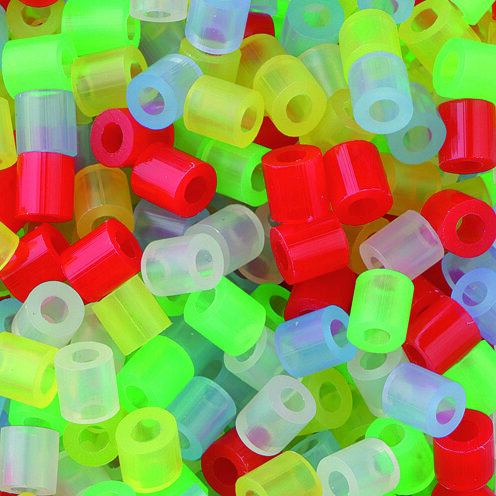 NABBI® Bügelperlen  Transparent Mix, 1.100 Stk.