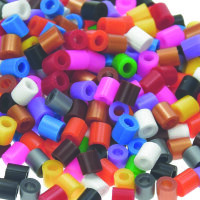 NABBI® Bügelperlen, geschlitzt, Standard Mix / Gold / Silber, 1.100 Stk.