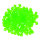 NABBI® Bügelperlen  green transparent No.32237, 1.100 Stk.