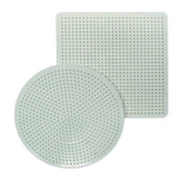 NABBI® Legeplatte, Mix Kreis / Quadrat, weiß, 2...