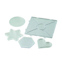 NABBI® Legeplatte, Formen Mix, transparent, 5 Stk....