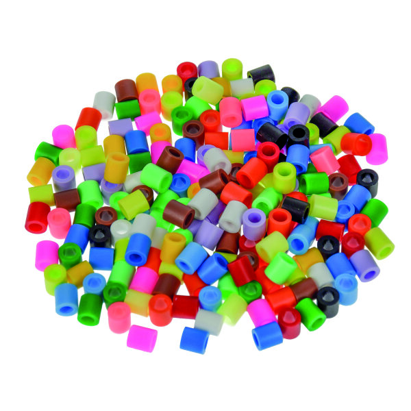 NABBI®Jumbo Beads Bügelperlen  15 Farben Mix, 2.400 Stk.