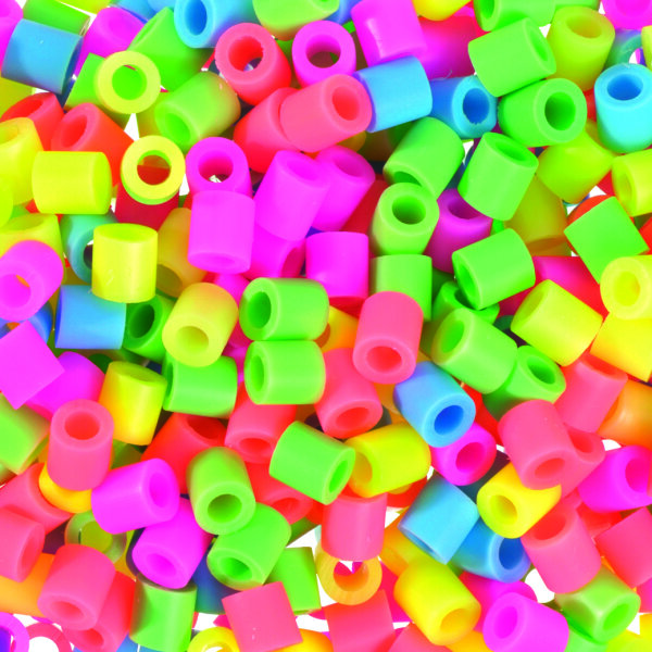 NABBI®Jumbo Beads Bügelperlen  Pastell Mix, 600 Stk.