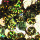 Pailletten, rund, flach  gold hologramm, 40 g ø 6 mm
