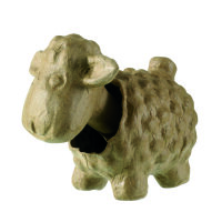 PappArt Figur, Wackelschaf
