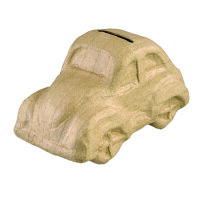 PappArt Figur Spardose, Auto