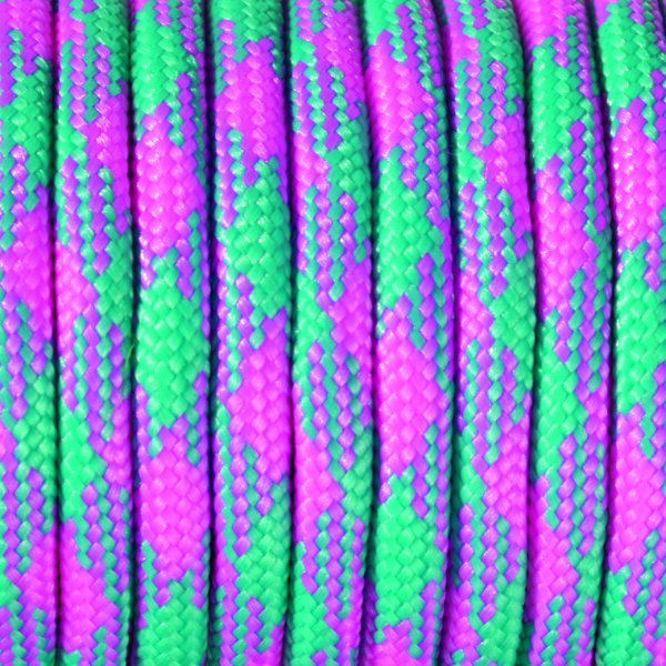 Paracord, Farbmix, pink 4 mm x 50 m