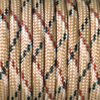 Paracord, Farbmix, beige 4 mm x 50 m