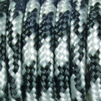 Paracord, Farbmix, schwarz weiß, 1 Stk.