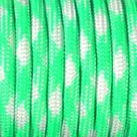 Paracord, Farbmix, türkis 4 mm x 50 m