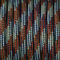 Paracord, Farbmix, braun 4 mm x 50 m