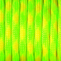 Paracord, Farbmix, gelb 4 mm x 50 m