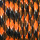 Paracord, Farbmix, schwarz orange 4 mm x 50 m