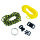 Paracord Starter Set, sortiert, gelb schwarz weiß, 5 - teilig