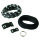 Paracord Starter Set, sortiert, schwarz weiß, 5 - teilig