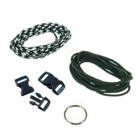 Paracord Starter Set, sortiert, schwarz weiß, 5 -...